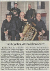 Weihnachtskonzert 16.12.2018