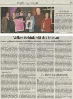 Chamer Zeitung am 19.2.2019
