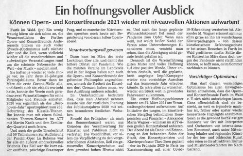 Chamer Zeitung am 19.12.2020
